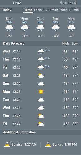 Weather & Clima - Weather Sky स्क्रीनशॉट 4