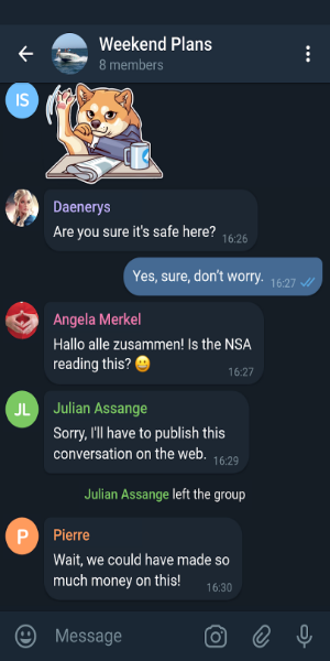 Telegram X - Expressive Chatting with Emojis and Stickers