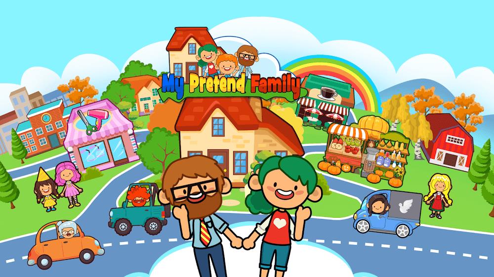 My Pretend Home & Family Town应用截图第4张