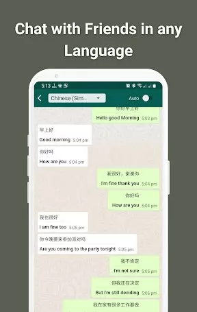 Traductor de chat Captura de pantalla 3