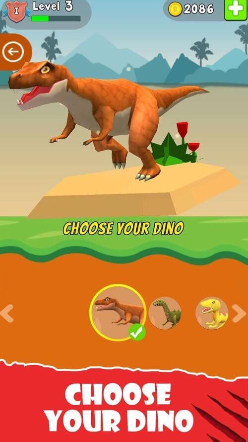 Dinosaur Attack Simulator 3D स्क्रीनशॉट 2