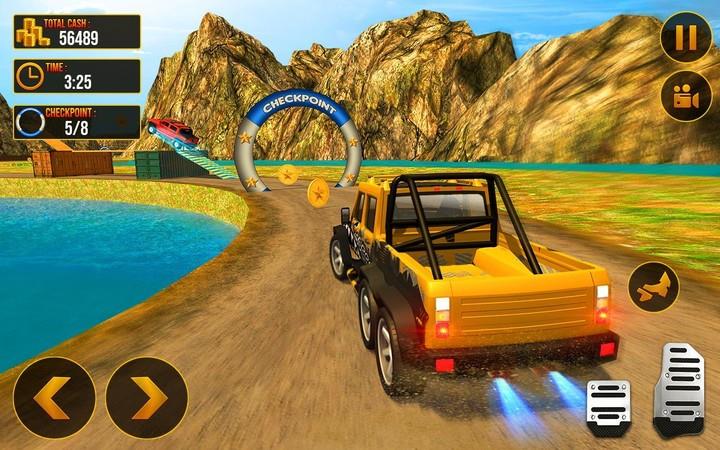 Uphill Jeep Driving Simulator Screenshot 3