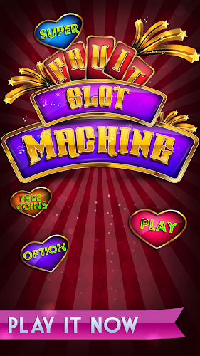 Super Fruit Slot Machine Game Tangkapan skrin 1