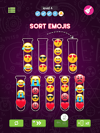 Emoji Sort: Sorting Games 스크린샷 1