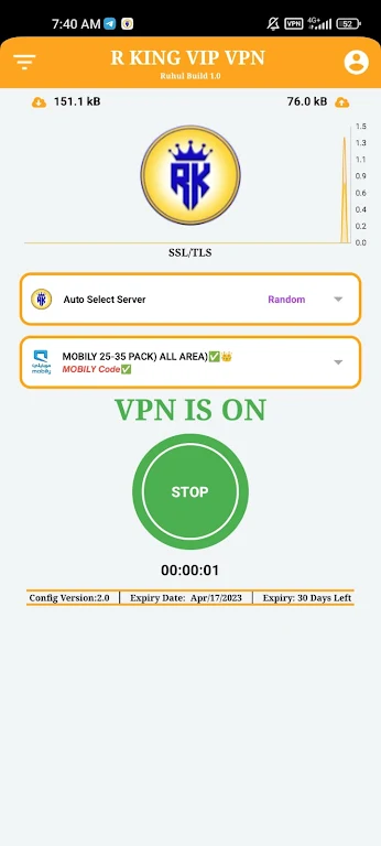 R King vip vpn Screenshot 3