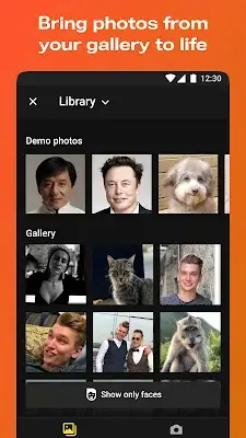 Avatarify: AI Face Animator Captura de pantalla 3