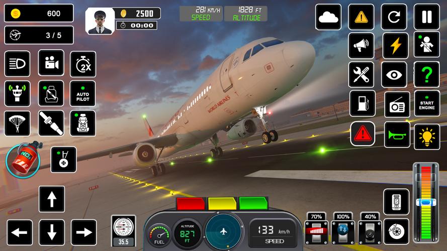 Pilot Flight Simulator Games Screenshot 1