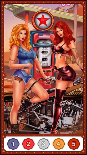 Retro Style Coloring Games スクリーンショット 2