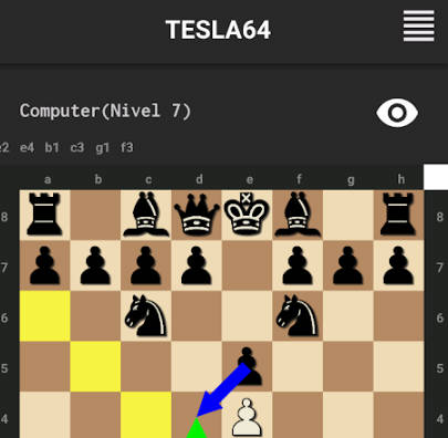 Tesla64 Chess ภาพหน้าจอ 2