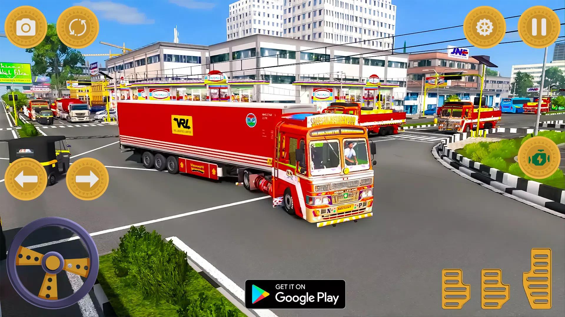 Indian Truck Cargo Simulator Captura de pantalla 1