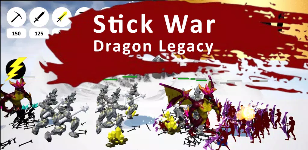 Stick War: Dragon Legacy 3D スクリーンショット 1