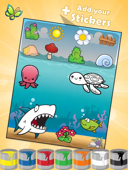 Coloring Games: Color Animals Screenshot 4