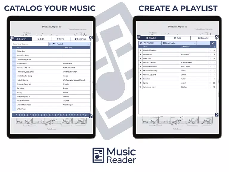 MusicReader Скриншот 3