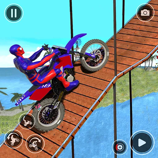 Bike Game Motorcycle Race Ekran Görüntüsü 1