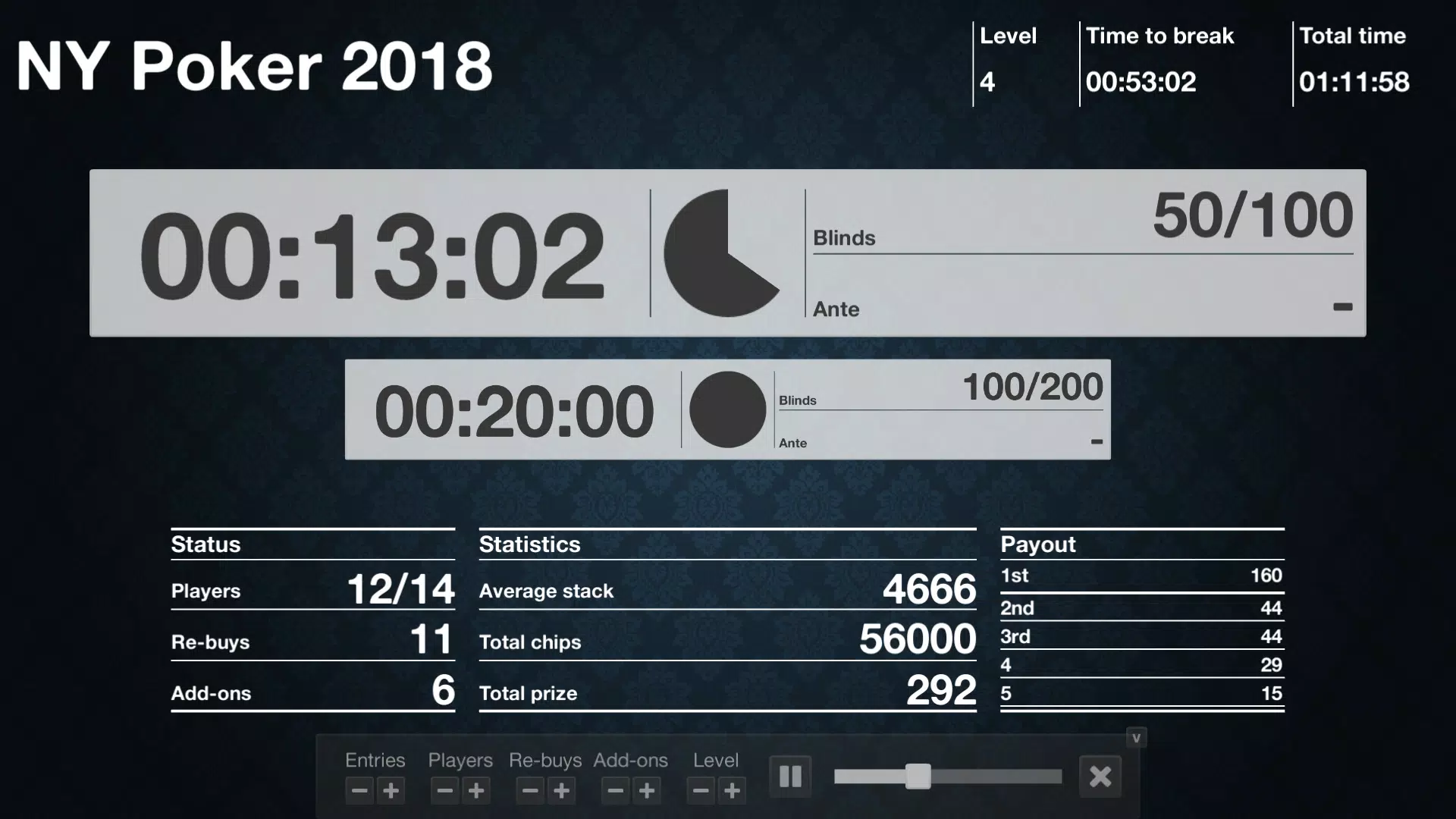 Home Poker Tournament Manager應用截圖第1張