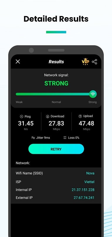 Schermata Speed Test & Wifi Analyzer 1