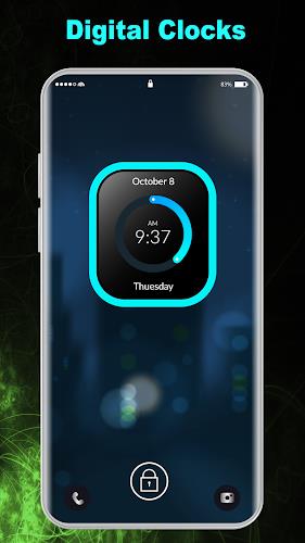 Clock Always on Display Captura de pantalla 4