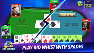 Spades: Bid Whist Classic Game Capture d'écran 2