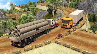 Offroad 18 Wheeler Truck Drivi Screenshot 4