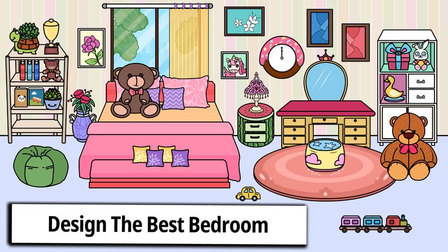 Tizi Home Room Decoration Game 스크린샷 2