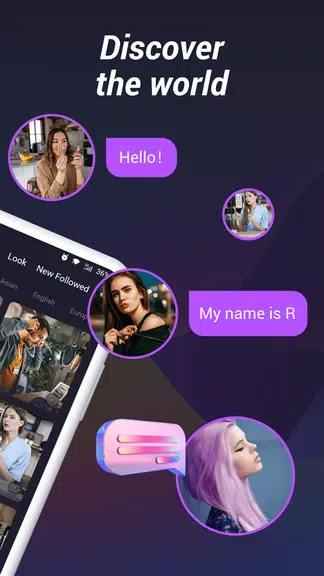 Bazar- Live Video Chat Ảnh chụp màn hình 2