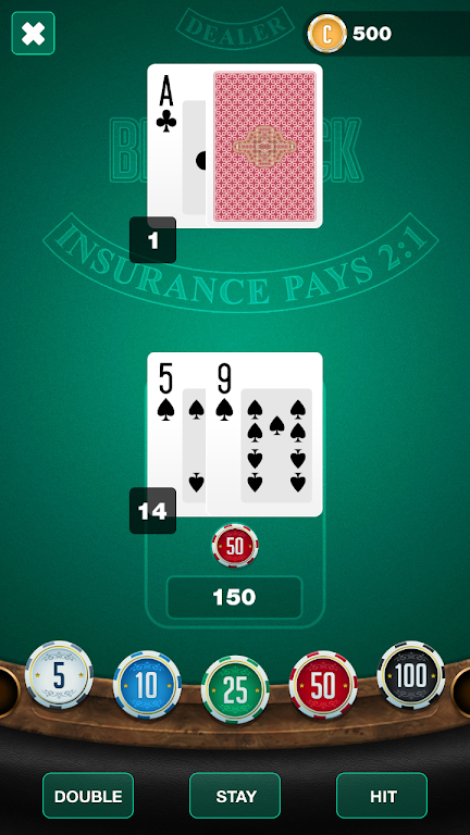 Schermata BlackJack 21: Las Vegas  Online Casino Game 3