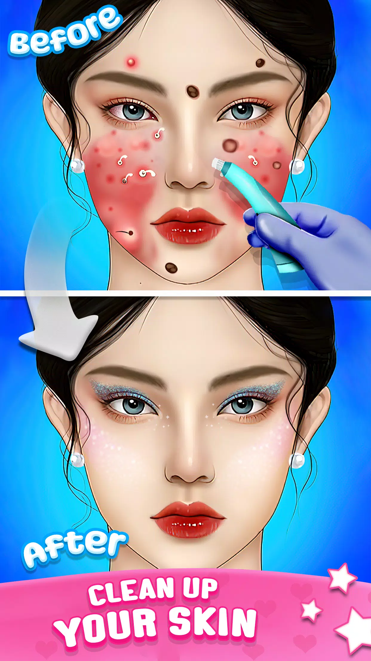 ASMR Doctor Game: Makeup Salon应用截图第1张