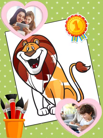 Coloring Games: Color Animals Screenshot 3