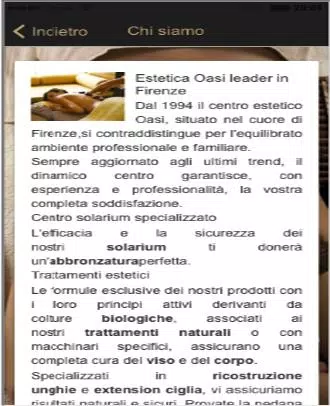 Oasi Estetica Firenze স্ক্রিনশট 4