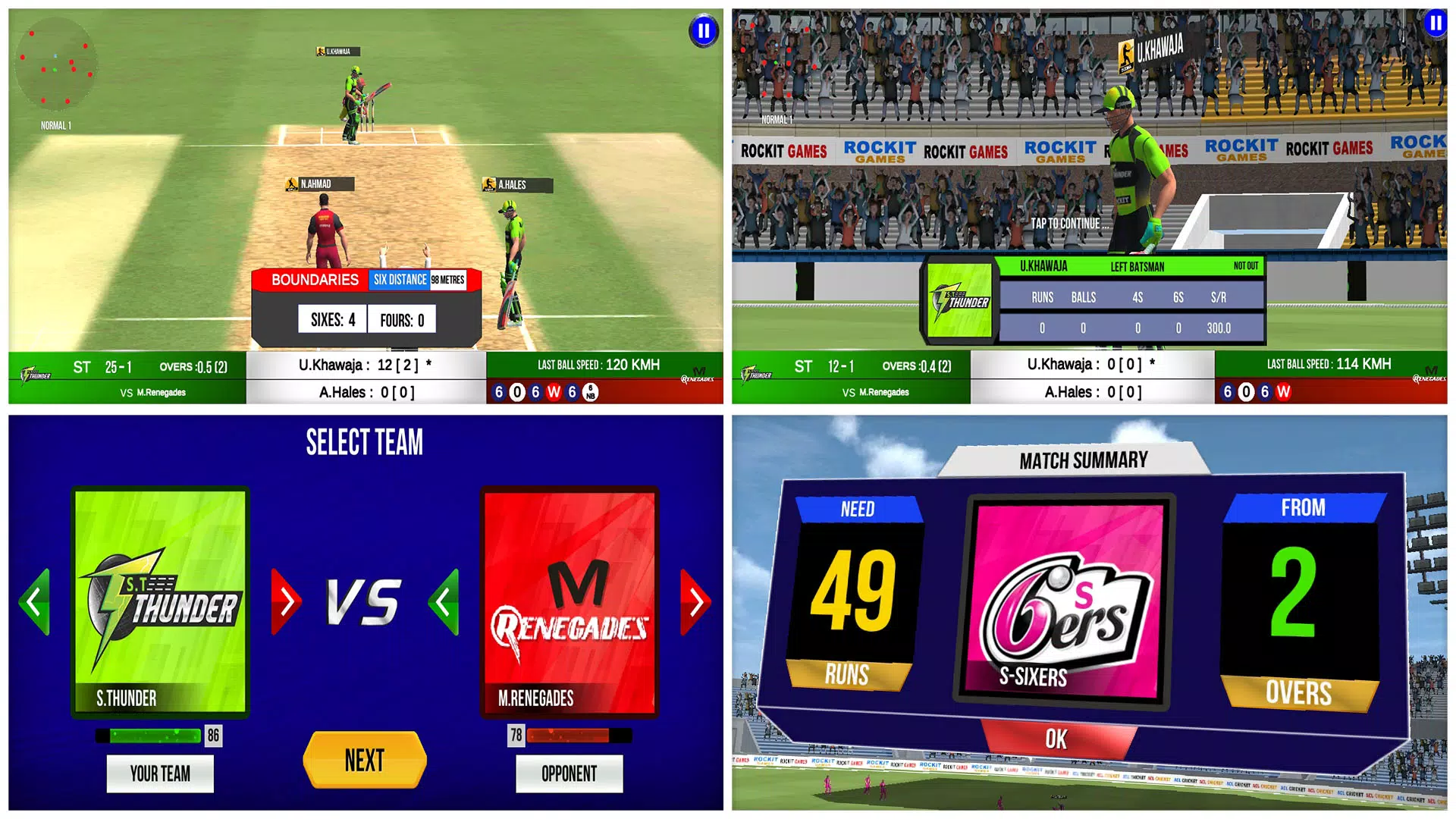 Aussie T20 Cricket Game 2023 스크린샷 4