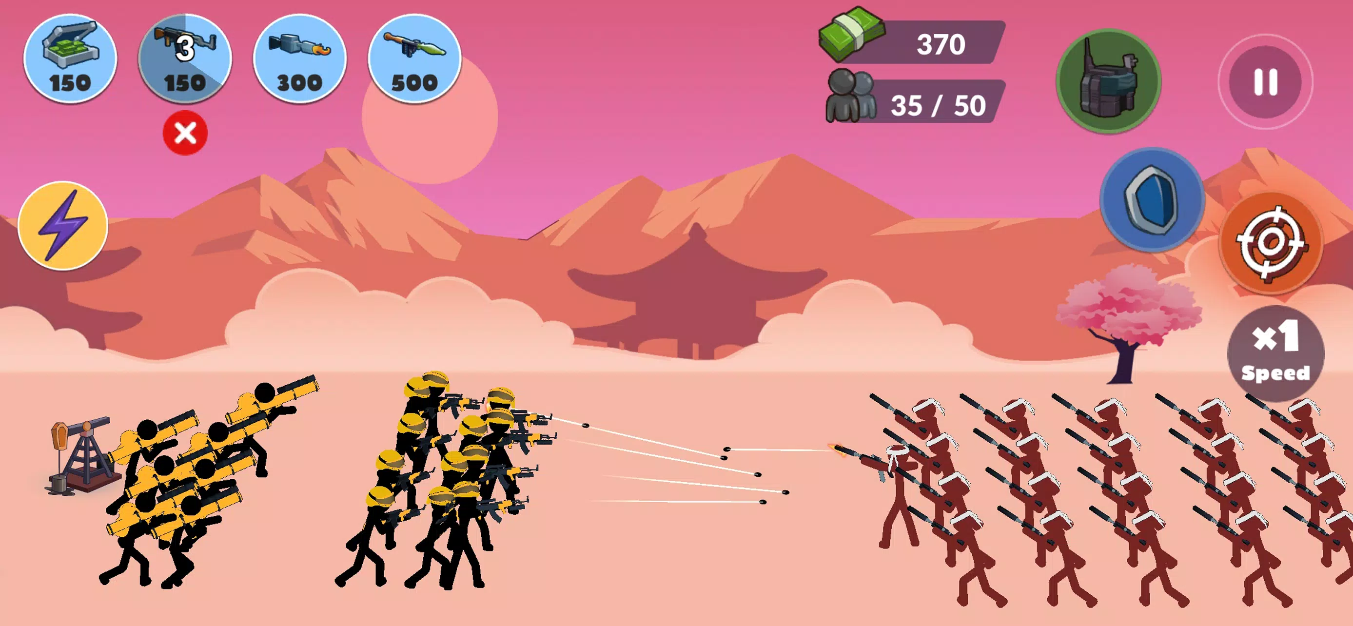 Stick World Battle ภาพหน้าจอ 4