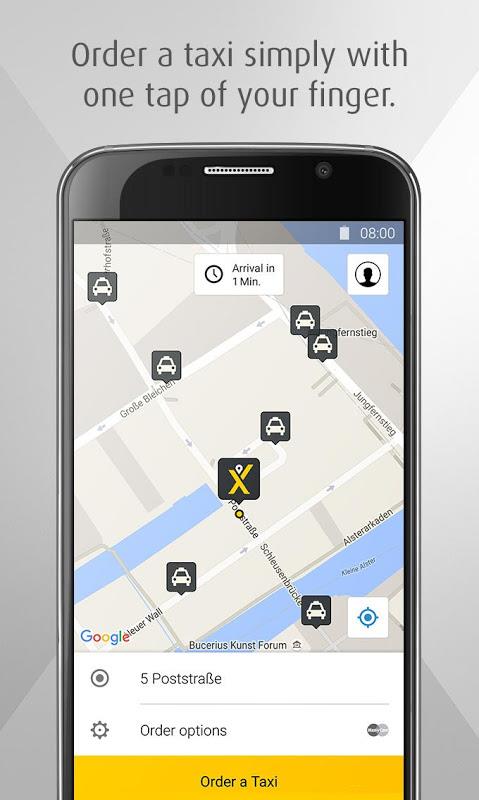 FREENOW - Taxi and more Screenshot 4