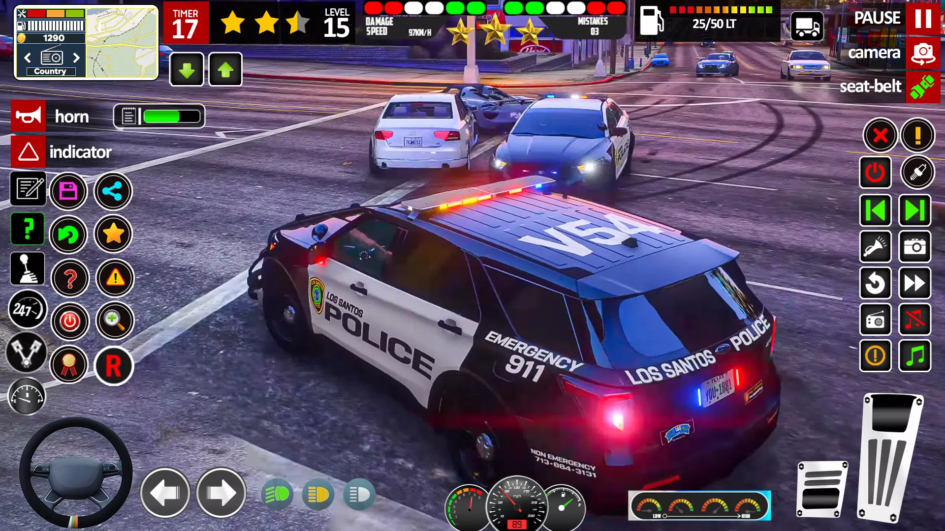 Car Chase Game Cop Simulator Capture d'écran 4