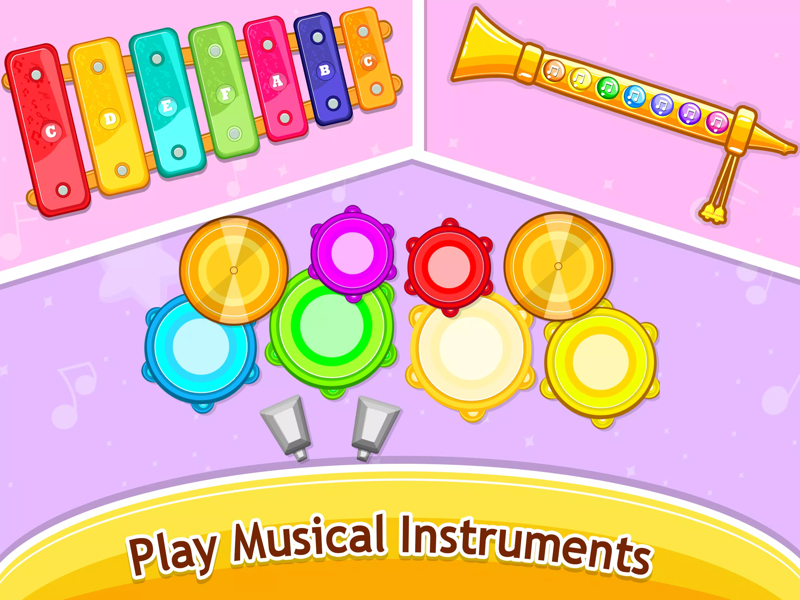 Kids Music piano - games Schermafbeelding 2