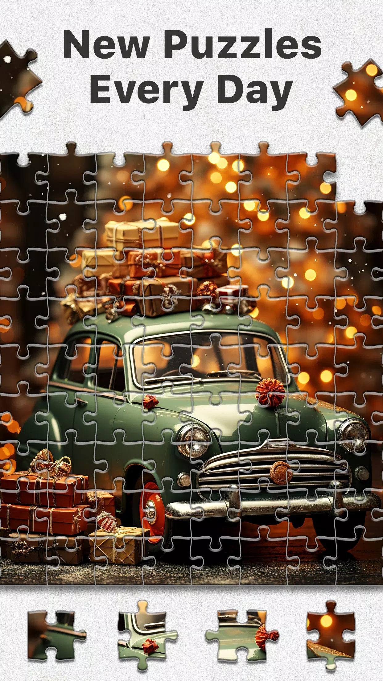 Christmas Jigsaw - Puzzle Game Screenshot 4