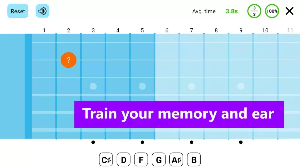 Guitar Fretboard: Scales Скриншот 3