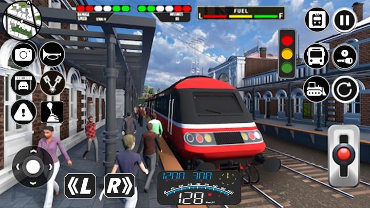 Indian Train Racing Games Screenshot 1