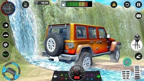 Offroad Jeep Driving Games 3D Captura de pantalla 3