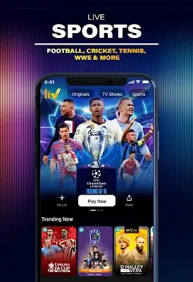 Sony LIV: Sports & Entmt Ảnh chụp màn hình 4