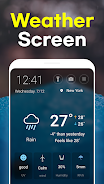 Weather Screen 2 - Forecast Screenshot 1