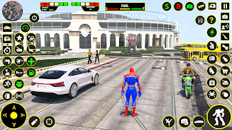 Spider Robot Hero Car Games应用截图第2张