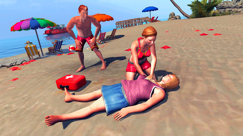 Beach Rescue : Lifeguard Squad Screenshot 2