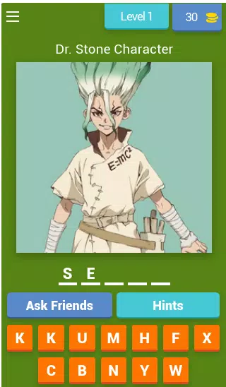 Dr Stone Quiz Capture d'écran 1