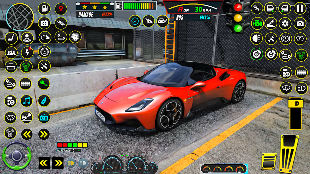 City Car Driving Game 3D 2024 Ảnh chụp màn hình 2