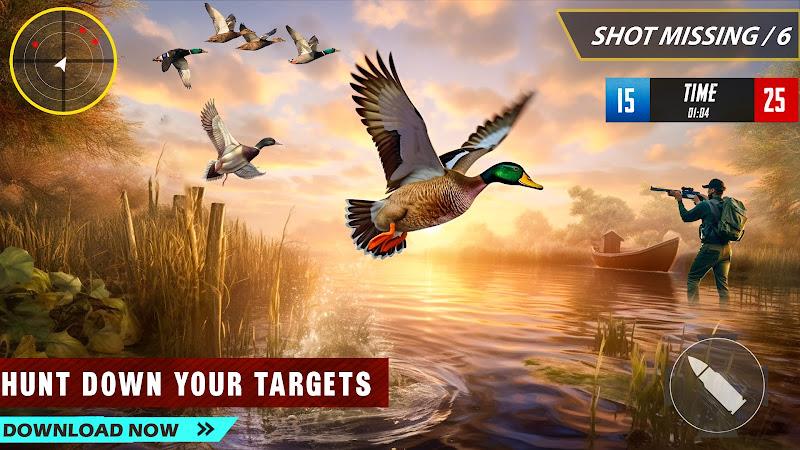 Duck Hunting 3d: Birds Shooter Schermafbeelding 4