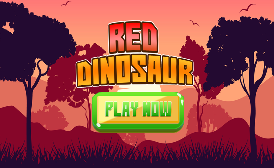 Hit The Red Dinosaur Game Скриншот 1