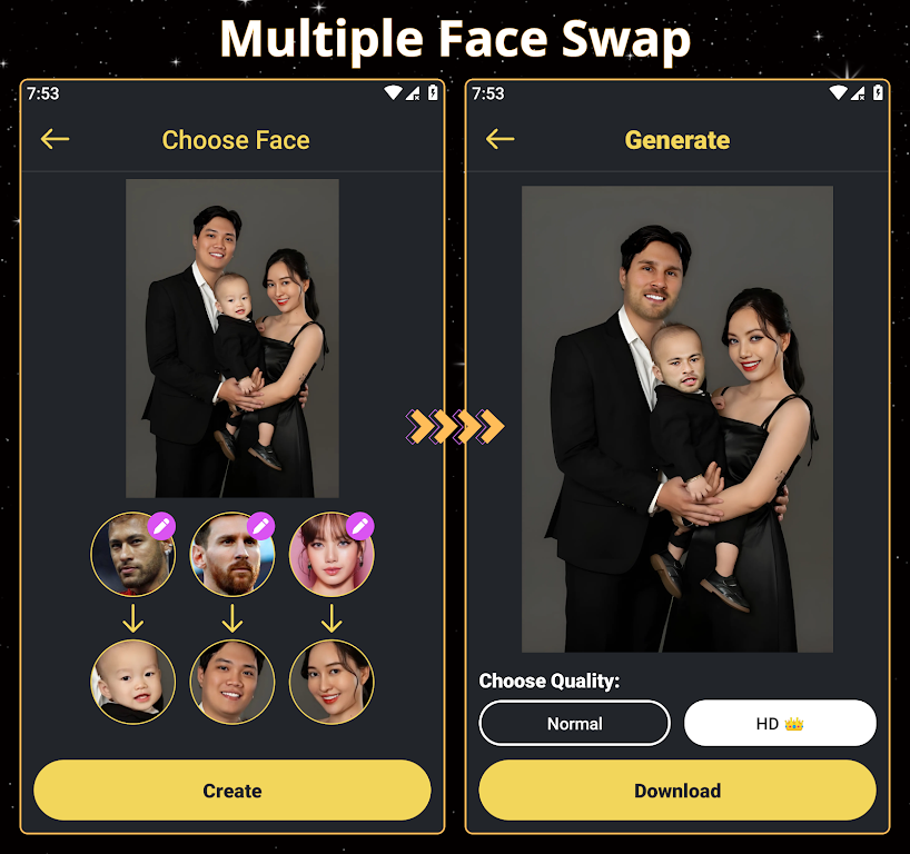 Face Over: AI Face Swap Screenshot 1