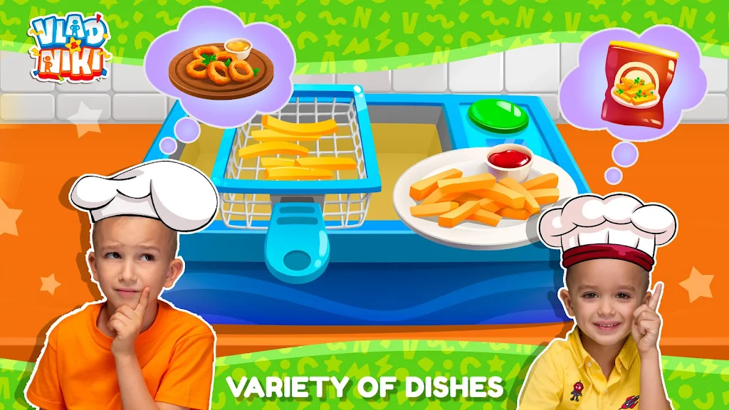 Vlad and Niki: Kids Cafe স্ক্রিনশট 1