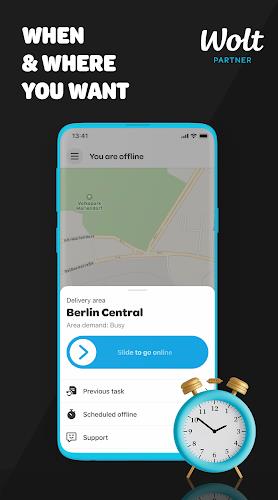 Wolt Courier Partner Ảnh chụp màn hình 2