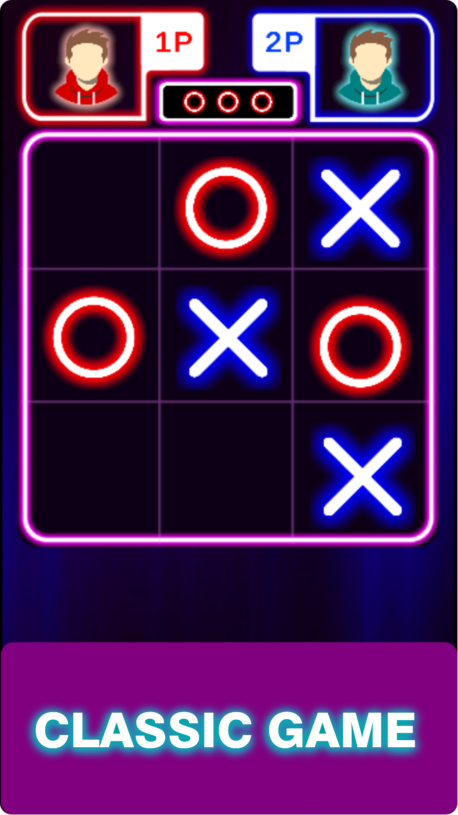 Tic Tac Toe Home : 2 Player XO Screenshot 2